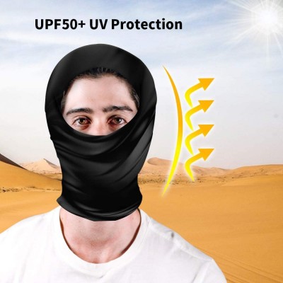 Balaclavas UPF50+ UV Protection Seamless Bandanas Face Cover Neck Gaiter Scarf Headbands for Outdoors Sports - Wake & Fight -...